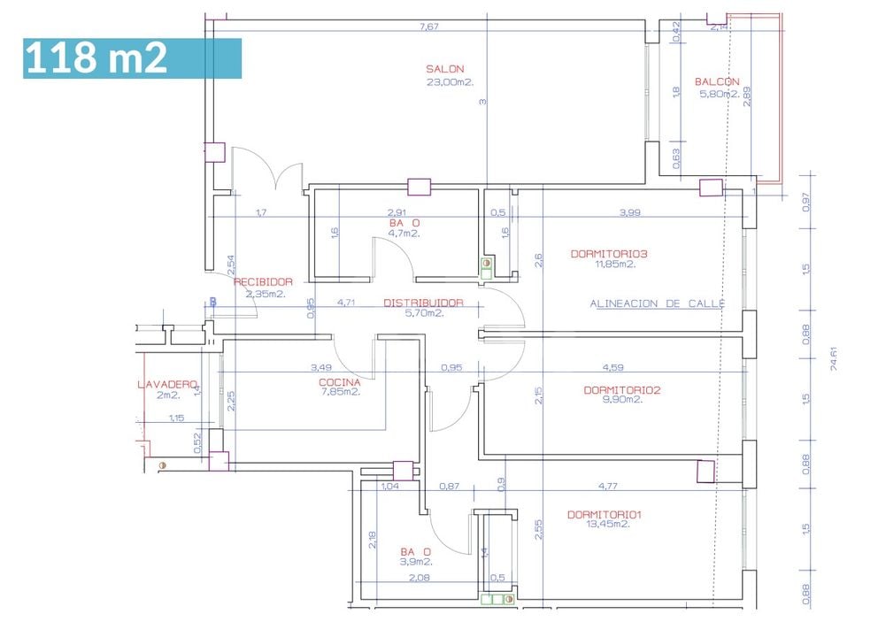 3 Schlafzimmer Appartement in Alcantarilla - HJL73833 - Foto 2
