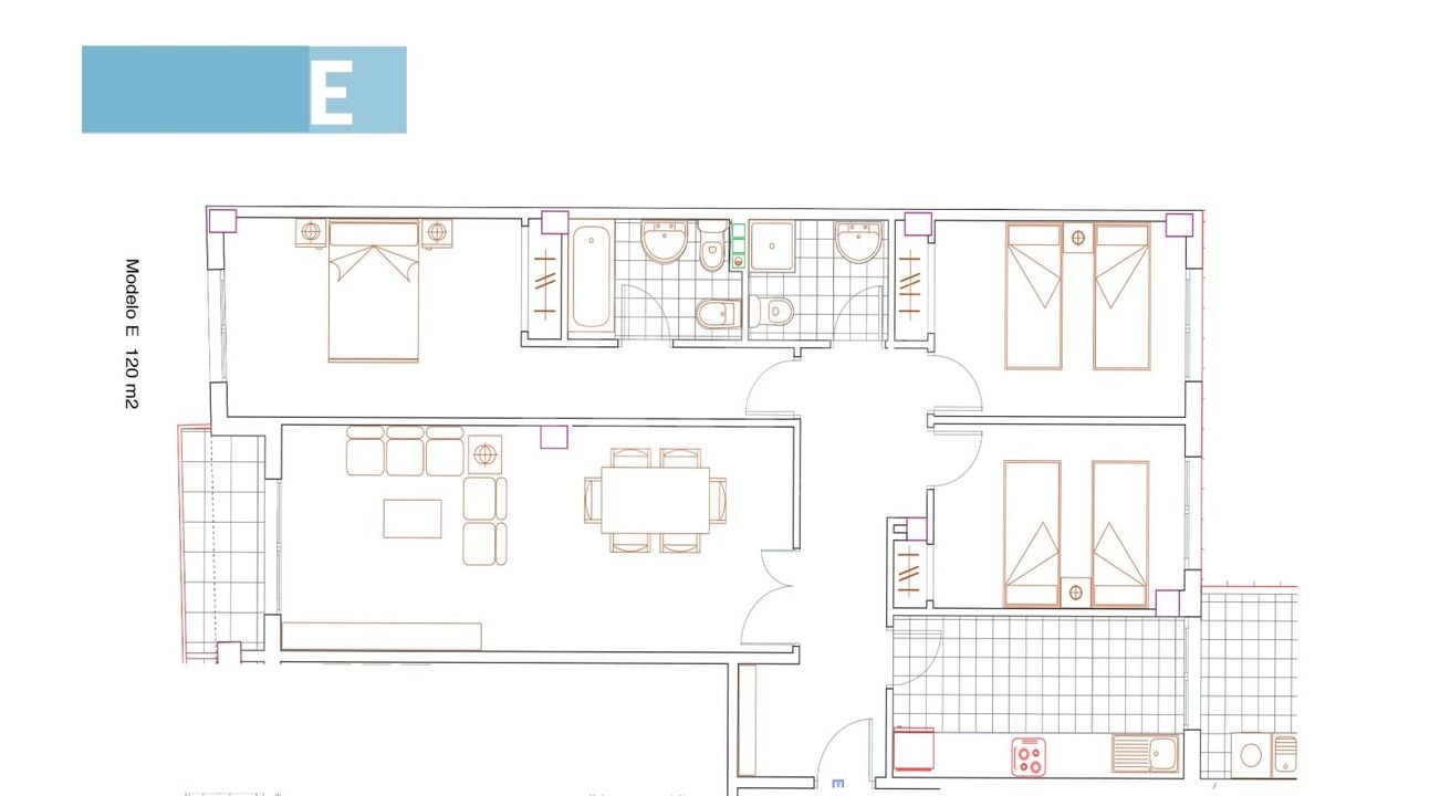 3 Schlafzimmer Appartement in Alcantarilla - HJL73843 - Foto 1