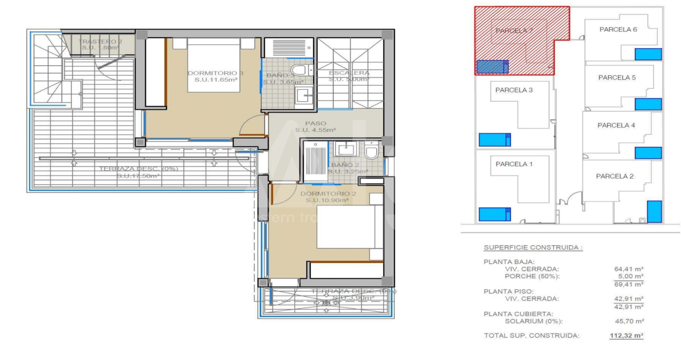 Villa de 3 habitaciones en Ciudad Quesada - NSP109472 - Foto 2