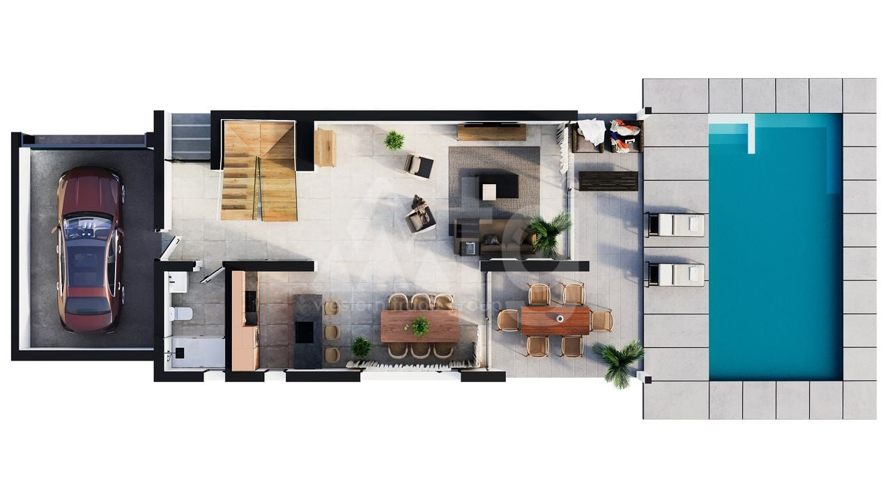 Villa in Calpe, 3 slaapkamers  - ZA75155 - Foto 3