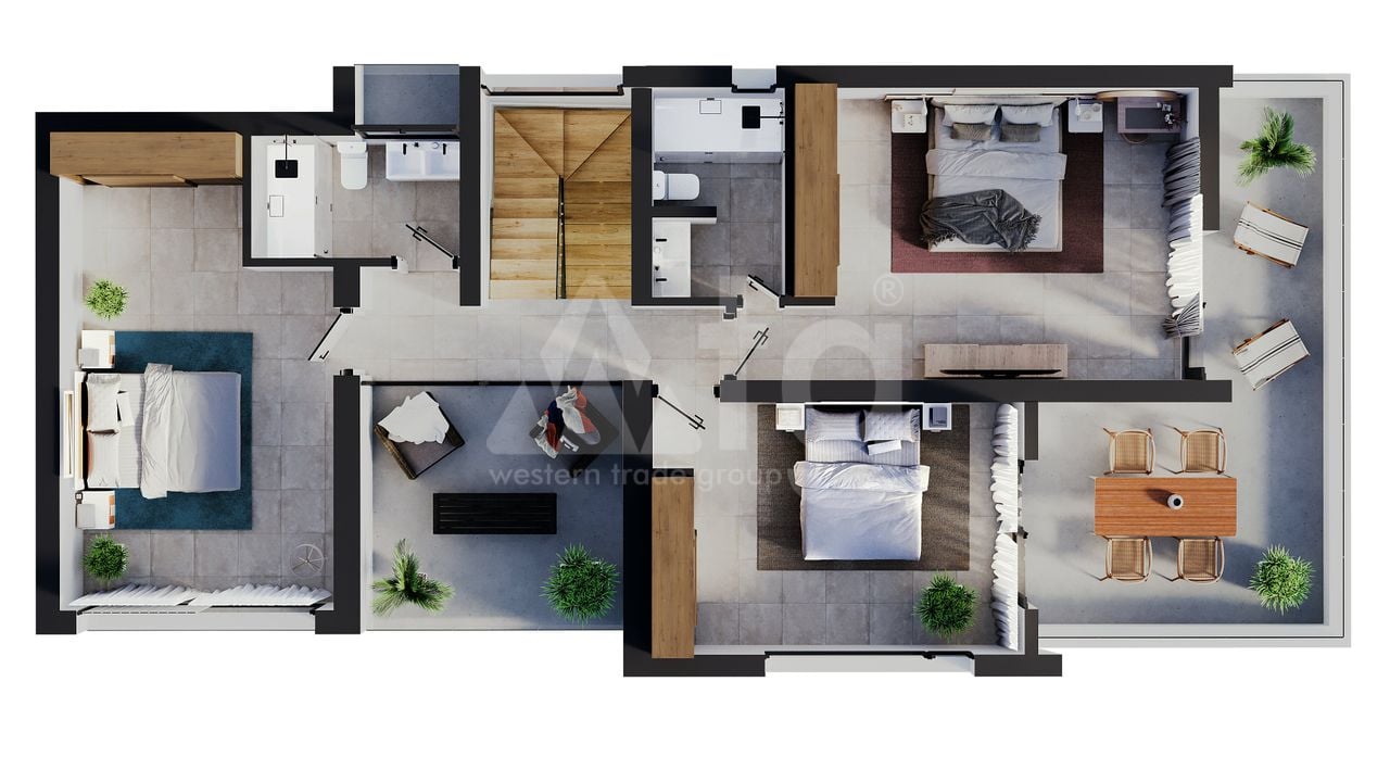 Villa in Calpe, 3 slaapkamers  - ZA75155 - Foto 4