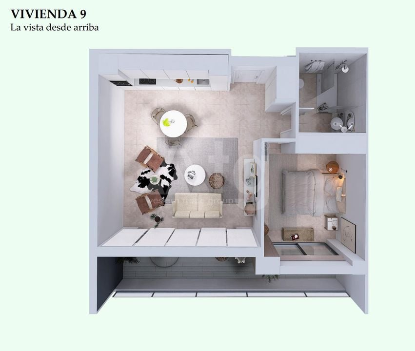 1 Schlafzimmer Appartement in Torrevieja - WMG75975 - Foto 2