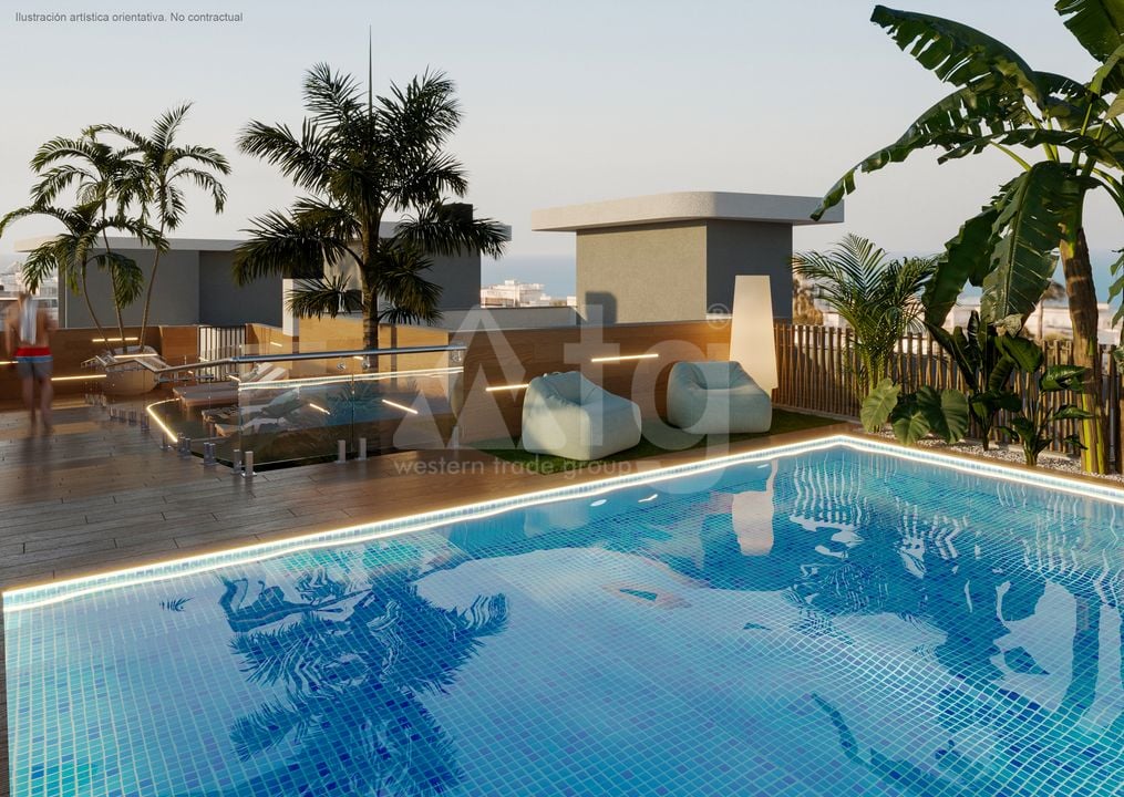 2 bedroom Penthouse in Santa Pola - EB112730 - Photo - 2