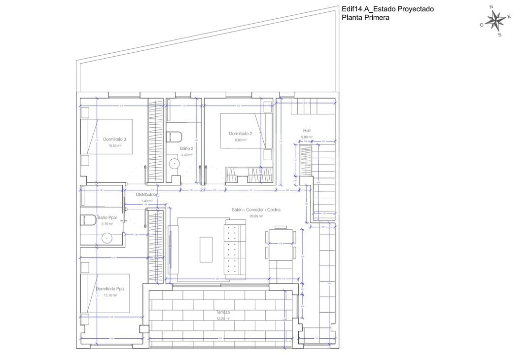 Penthouse cu 4 dormitoare în San Pedro del Pinatar - IMR77699 - Imagini 1