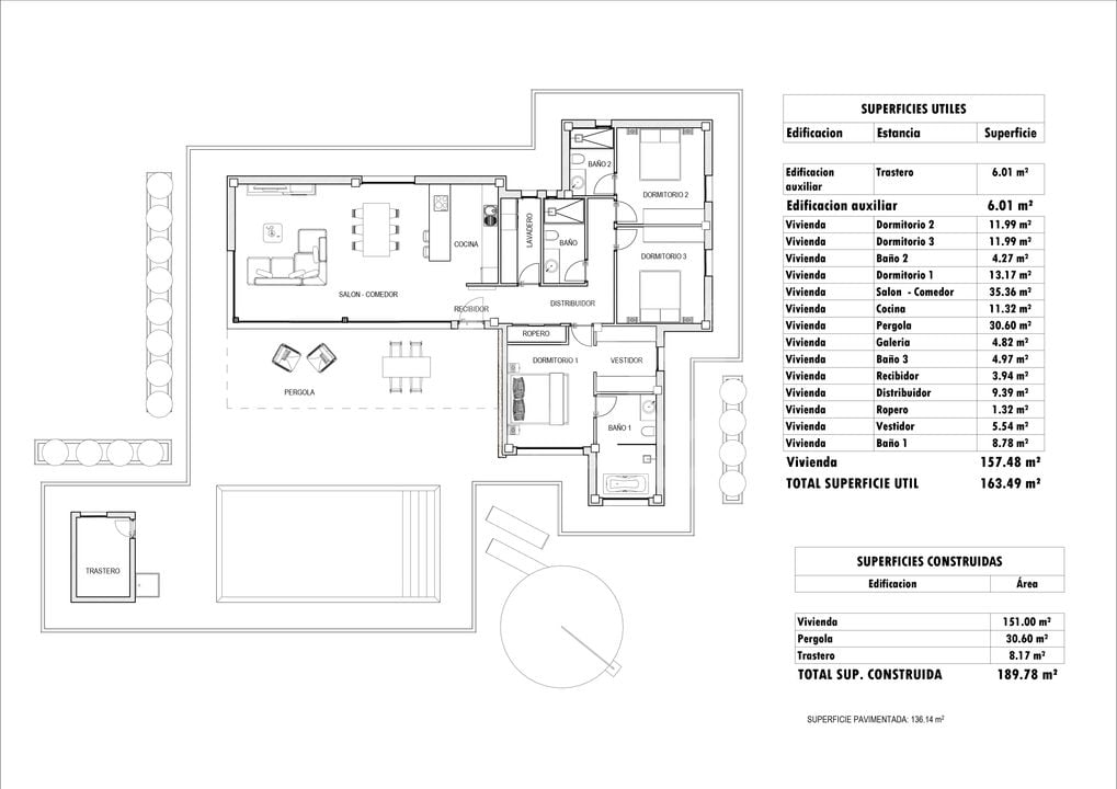 3 bedroom Villa in Aspe - MC77775 - Photo 1