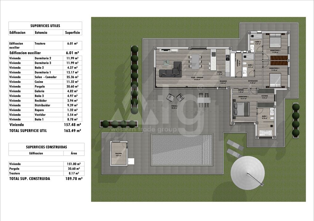 3 bedroom Villa in Aspe - MC77775 - Photo 2