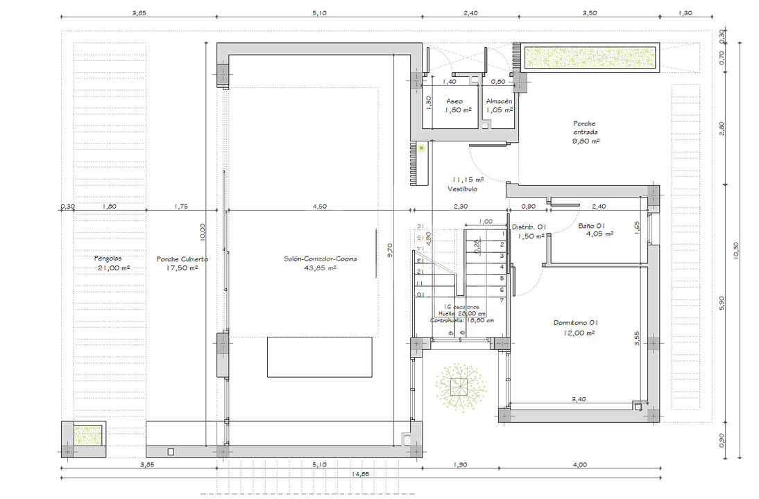 4 Schlafzimmer Villa in Los Balcones - RVC79726 - Foto 3
