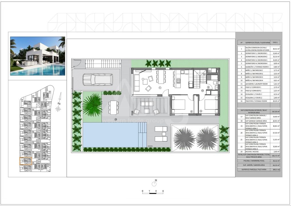 Villa Finestrat, 5 hálószoba - HS81161 - Fénykép 1