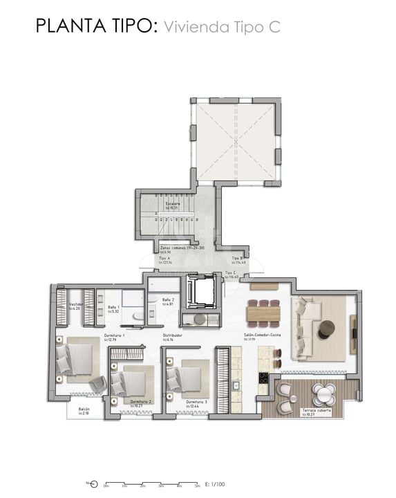 3 bedroom Apartment in Guardamar del Segura - PM82169 - Photo 1