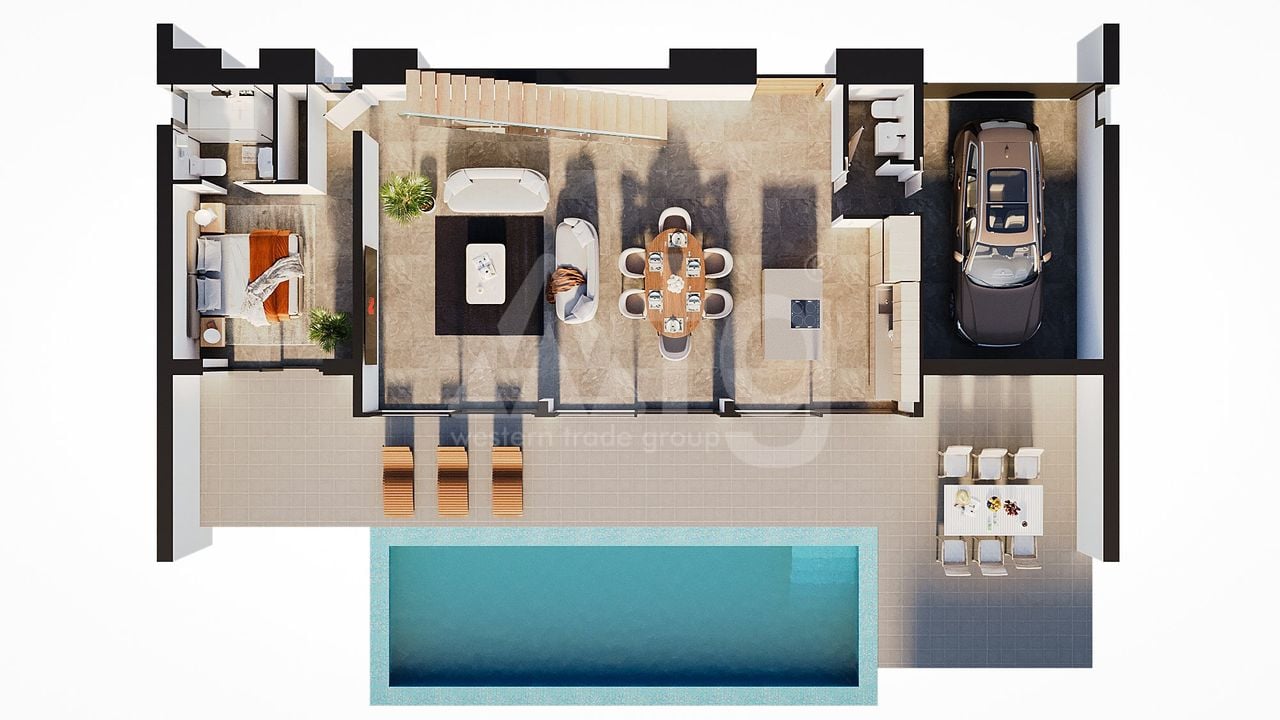 Villa in Calpe, 3 slaapkamers  - ZA82730 - Foto 5