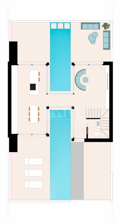 Townhouse cu 3 dormitoare în Formentera del Segura - BL25382 - Imagini 1