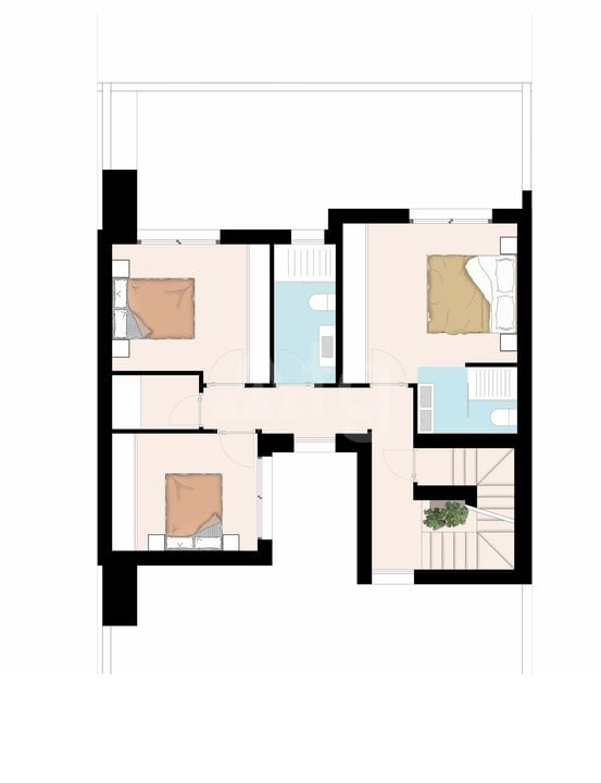 Townhouse cu 3 dormitoare în Formentera del Segura - BL25382 - Imagini 2