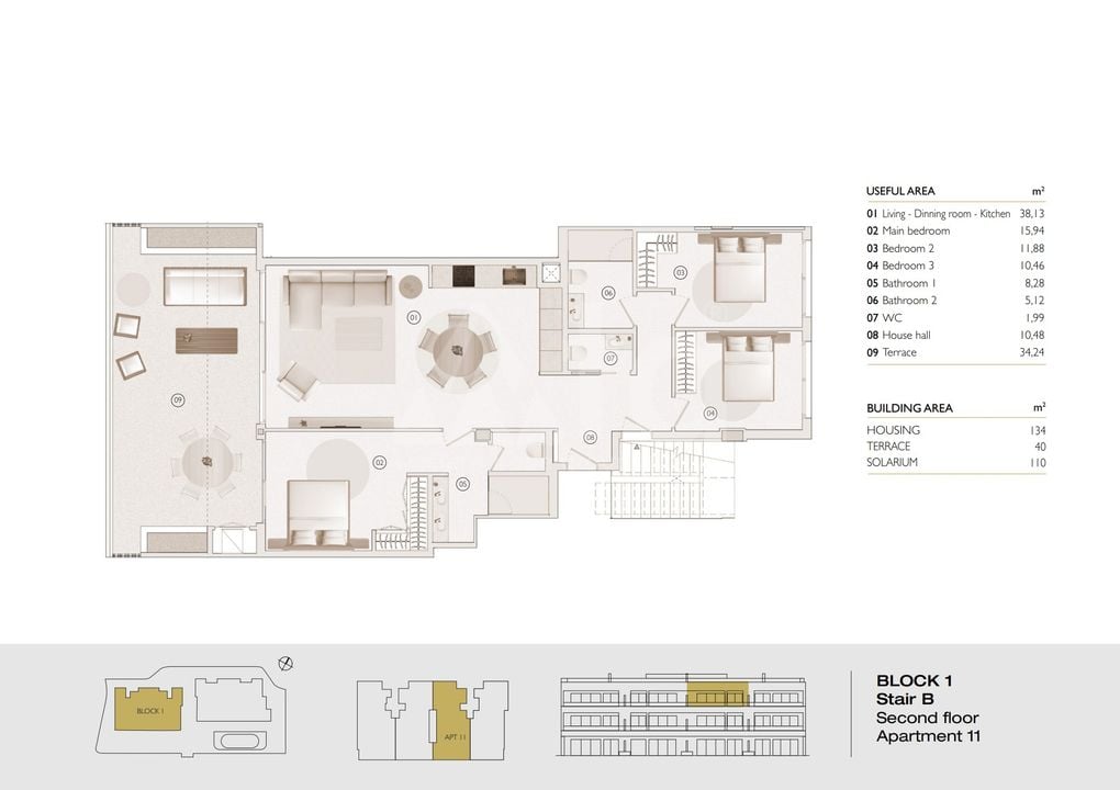 3 bedroom Penthouse in Las Colinas - LCG85985 - Photo 1