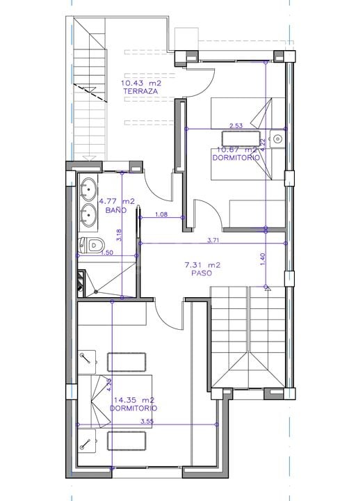 Duplexwoning in San Pedro del Pinatar, 3 slaapkamers  - RBA86280 - Foto 2