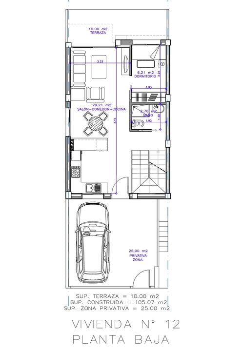 Duplexwoning in San Pedro del Pinatar, 3 slaapkamers  - RBA86280 - Foto 1