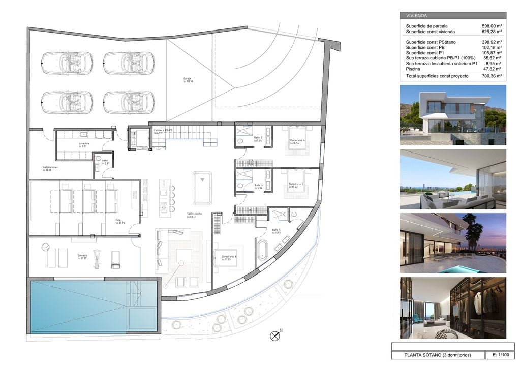 6 bedroom Villa in Finestrat - EH89288 - Photo 1