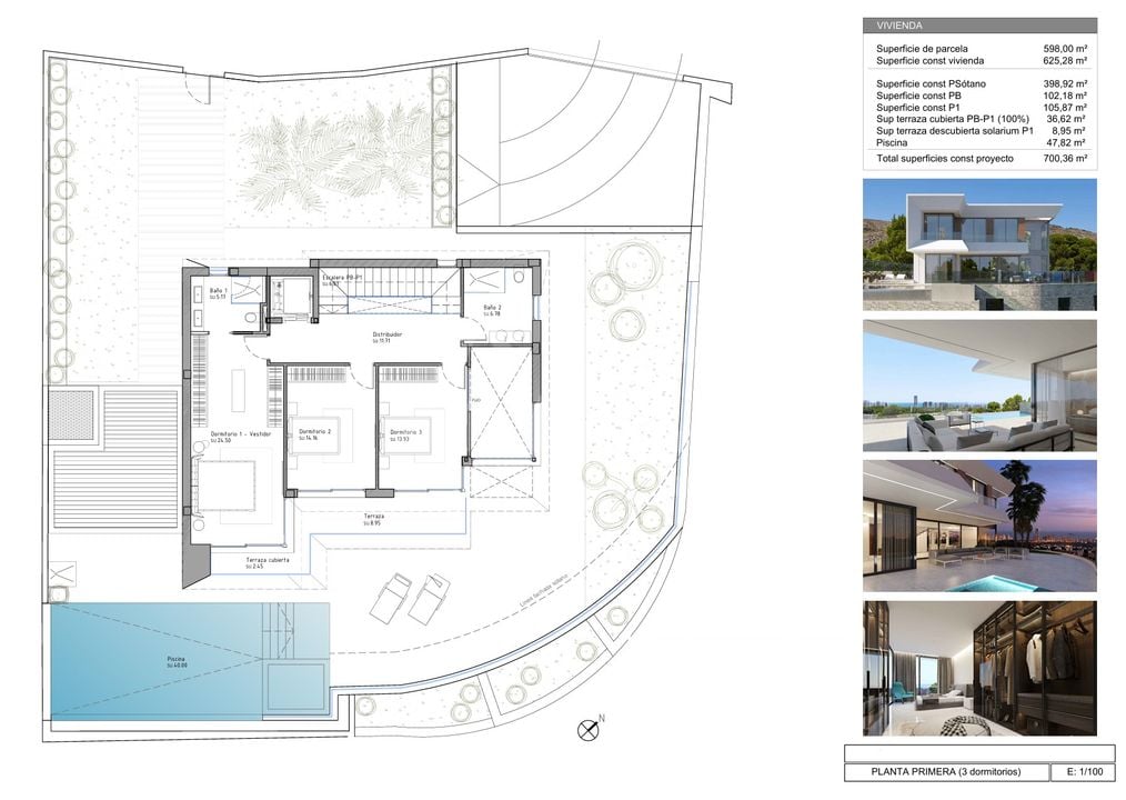 6 bedroom Villa in Finestrat - EH89288 - Photo 3