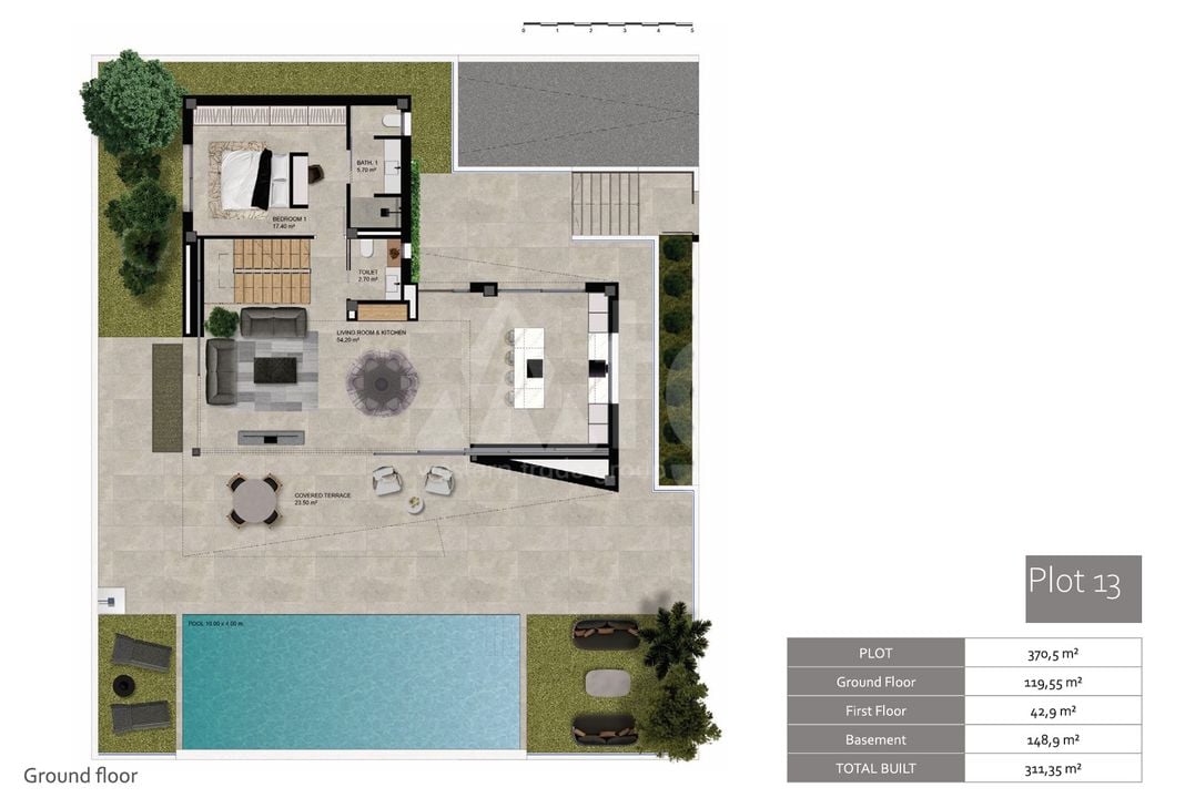 4 bedroom Villa in Polop - LAI90608 - Photo 1