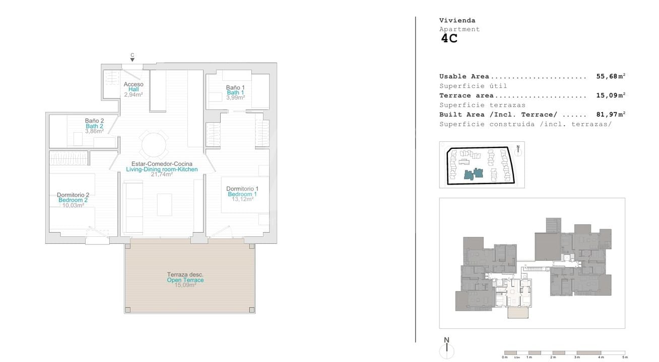 Penthouse Denia, 2 hálószoba - QUA90800 - Fénykép 1
