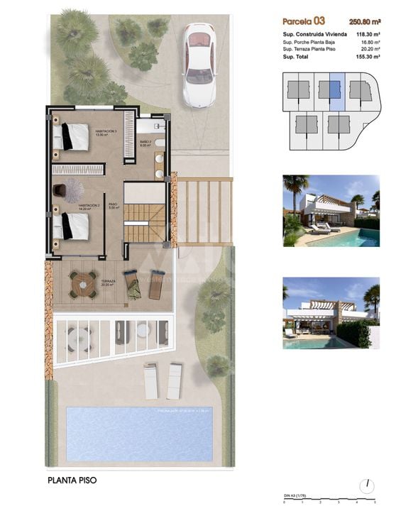 Villa in Aspe, 3 slaapkamers  - GPF91089 - Foto 2