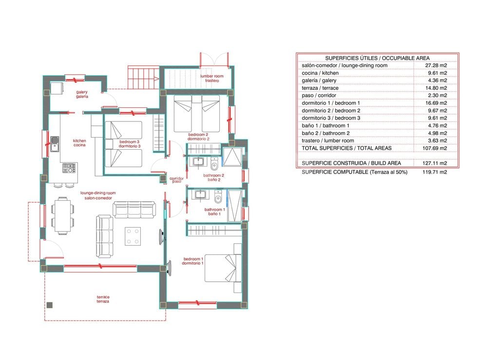 3 bedroom Villa in Rafal - BEV129114 - Photo 2