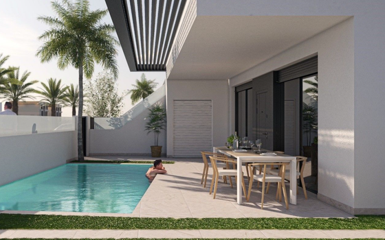 Bungalow w San Pedro del Pinatar, 3 sypialnie - WHG52758 - Zdjęcie - Small - 33