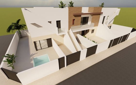 Bungalow de 2 habitaciones en San Pedro del Pinatar - IMR79027 - Foto - 3