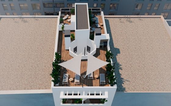 2 Schlafzimmer Penthouse-Wohnung in Torrevieja - CBM110307 - Foto - Small - 26