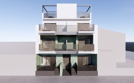 2 Schlafzimmer Appartement in Torre de la Horadada - CV115380 - Foto - 1