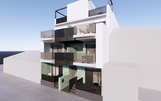 2 Schlafzimmer Appartement in Torre de la Horadada - CV115380 - Foto - 2