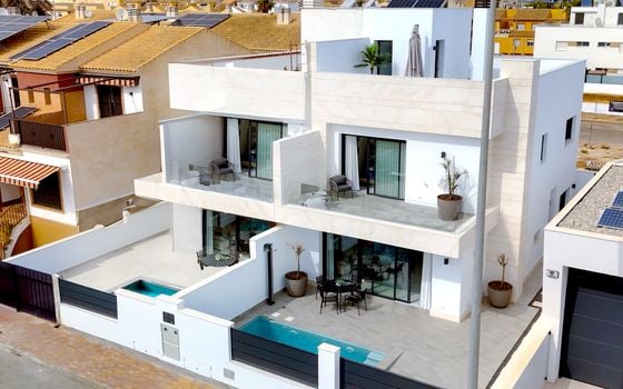 Villa de 3 chambres à San Pedro del Pinatar - ASU27491 - Photo - 1