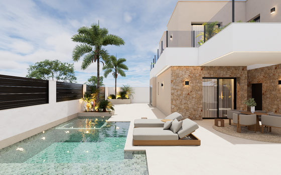 Villa de 4 habitaciones en San Pedro del Pinatar - RP136020 - Foto - 1